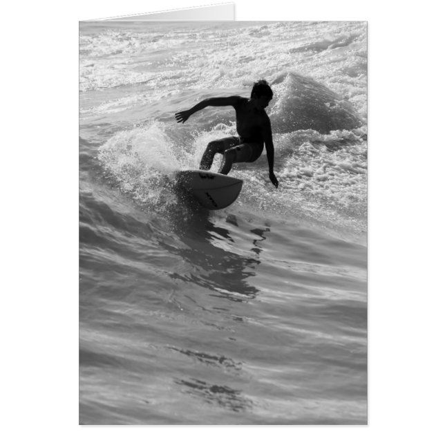 Riding The Wave Grayscale (Front)