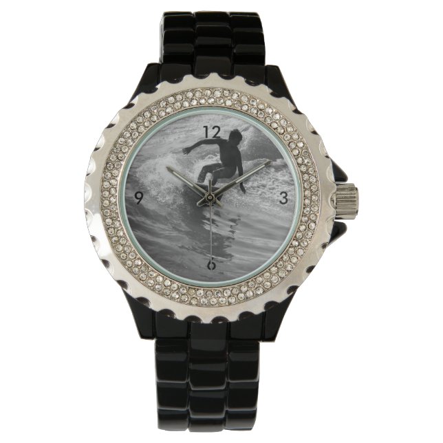 Riding The Wave Grayscale Watch (Front)