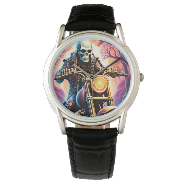 Riding through the interweaving branches watch (Front)