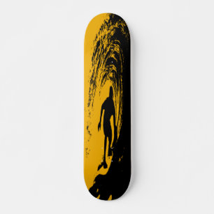 Riding Waves Skateboard