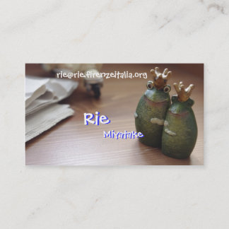 Rie, Rie,... Business Card