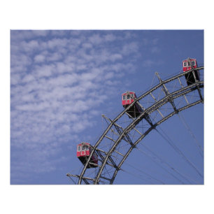 Riesenrad In Prater Vienna Austria Poster