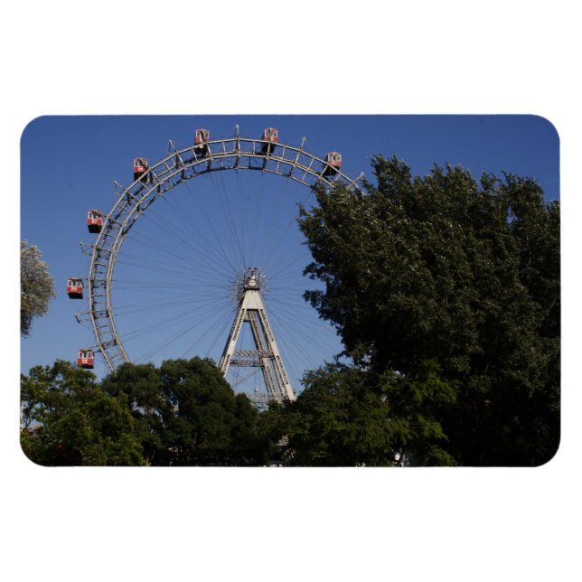 Riesenrad, Vienna Austria Magnet (Horizontal)