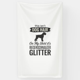 Riesenschnauzer Glitter Funny Dog Lover Design_1 Banner