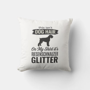 Riesenschnauzer Glitter Funny Dog Lover Design_1 Cushion