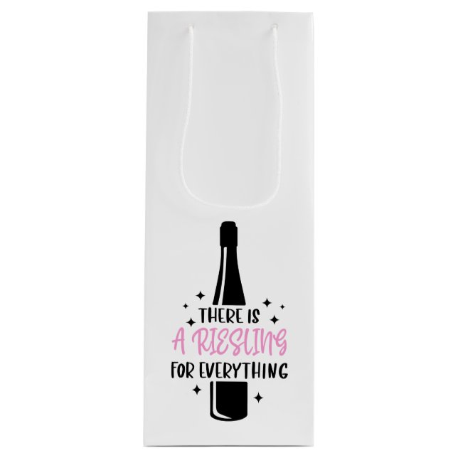 Riesling For Everything Wine Lover Gift Bag (Front)