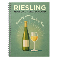 Riesling Moseltal Deutschland Vintage Travel Art