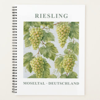 Riesling Moseltal Deutschland Vintage Travel Art Planner