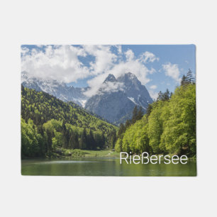 Riessersee Alps Garmisch Partenkirchen Bavaria Doormat