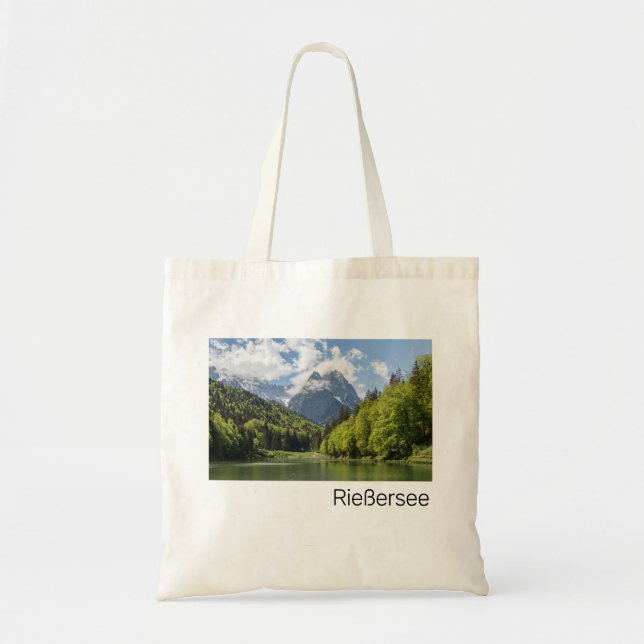 Riessersee Alps Garmisch Partenkirchen Bavaria Tote Bag (Front)