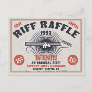 Riff Raffle Postcard