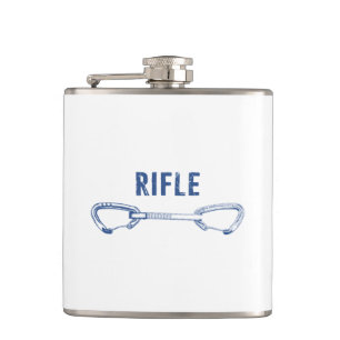 Rifle Colorado Rock Climbing Quickdraw Hip Flask