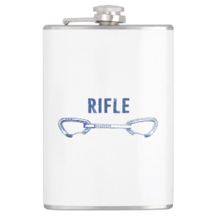 Rifle Colorado Rock Climbing Quickdraw Hip Flask