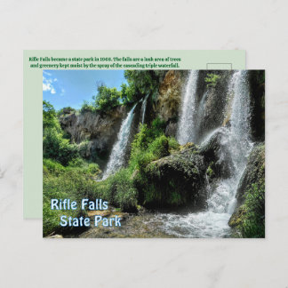 Rifle Falls State Park Postcard