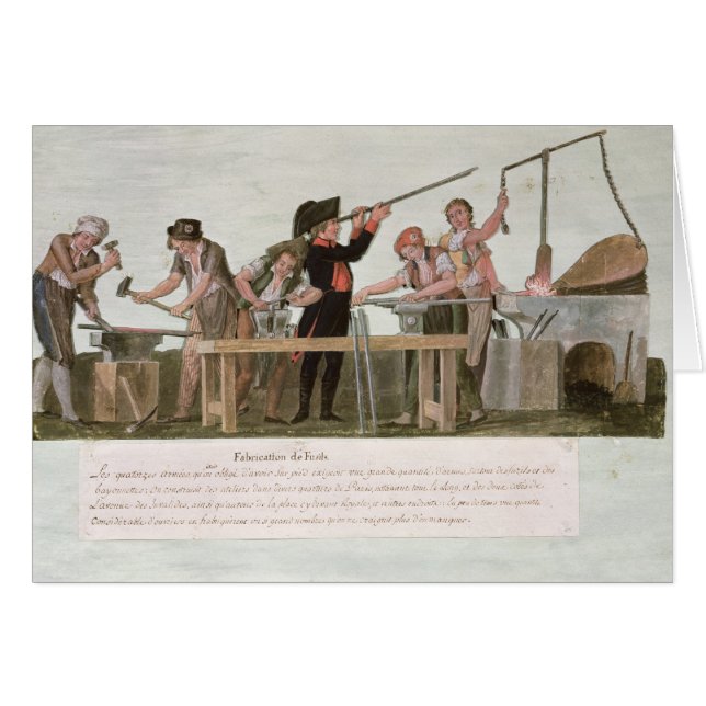 Rifle Makers' Workshop, 1793 (Front Horizontal)