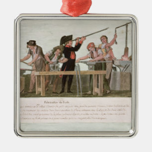 Rifle Makers' Workshop, 1793 Metal Tree Decoration
