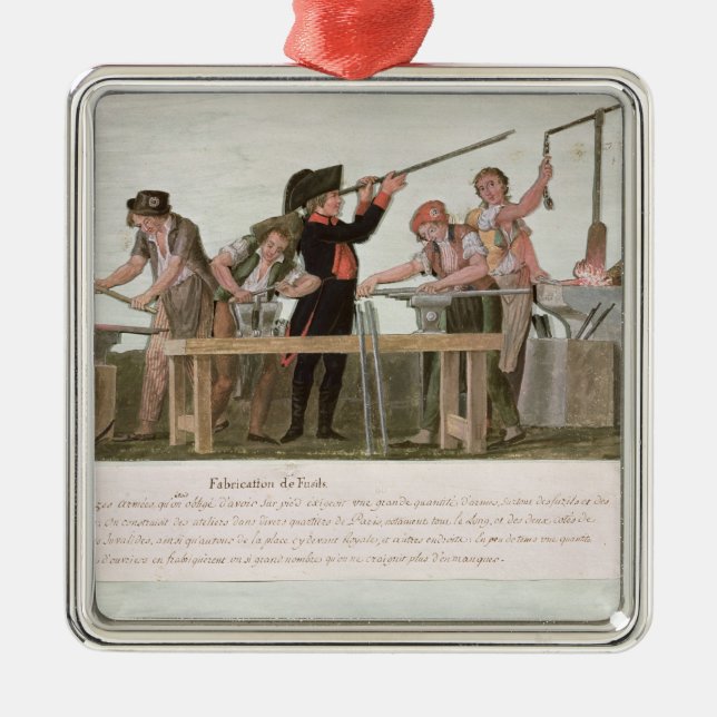 Rifle Makers' Workshop, 1793 Metal Tree Decoration (Front)