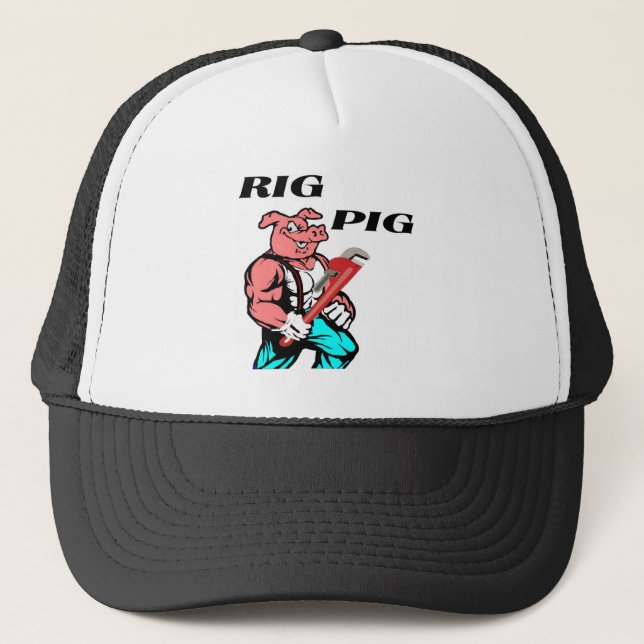 Rig Pig Trucker Hat (Front)