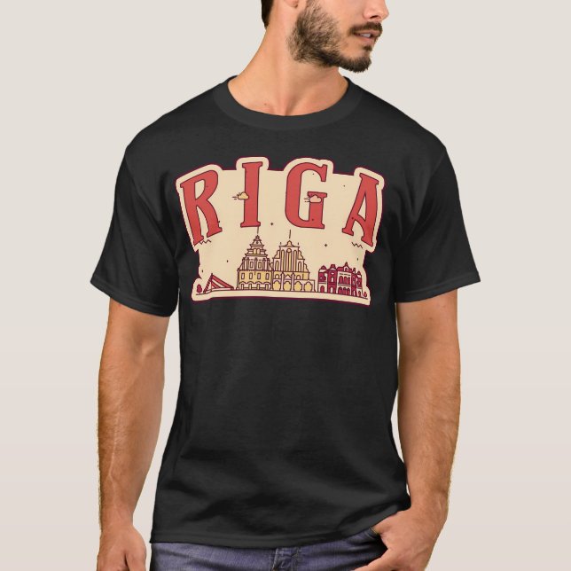 Riga City T-Shirt (Front)