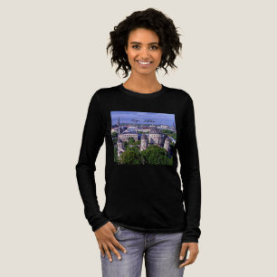 Riga, Latvia cityscape Tri-Blend Shirt