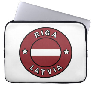 Riga Latvia Laptop Sleeve