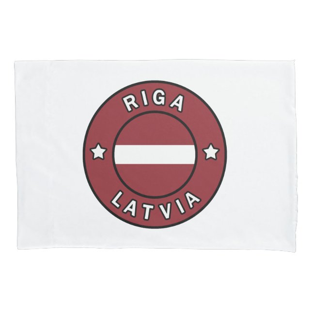 Riga Latvia Pillowcase (Front)