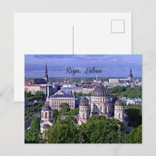 Riga, Latvia Postcard