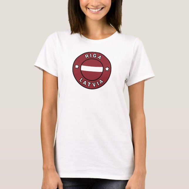 Riga Latvia T-Shirt (Front)
