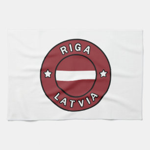 Riga Latvia Tea Towel