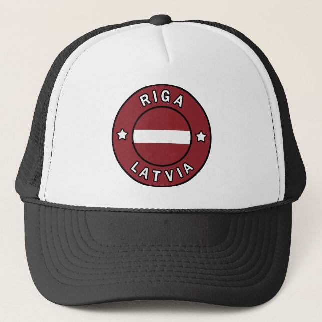 Riga Latvia Trucker Hat (Front)