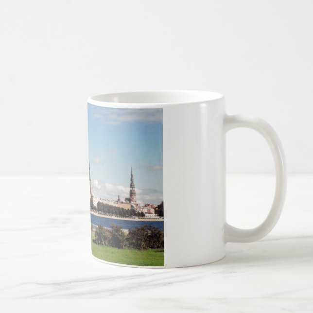 Riga (panoramic view) coffee mug (Right)