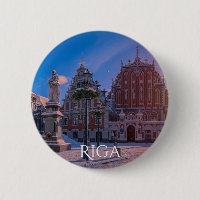 Riga Town Hall Square in winter