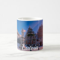 Riga Town Hall Square in winter Coffee Mug