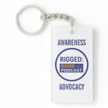 RIGGEDLabs AWARENESS ADVOCACY Keychain #290607