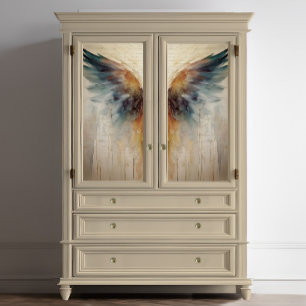 RIGHT Angel Wing Ethereal Abstract Impressionism Tissue Paper