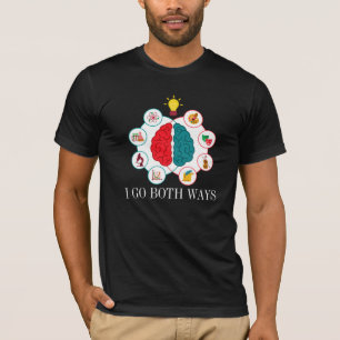 Right Brain Left Brain T-Shirt