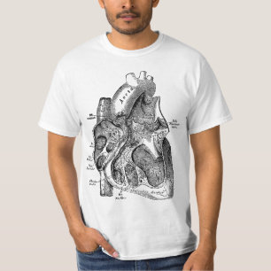 Right Chamber of the Human Heart Anatomy Tee