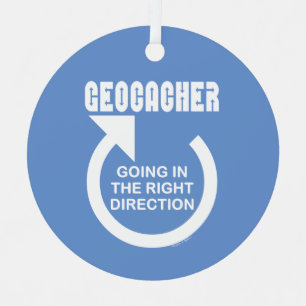 Right Direction Metal Tree Decoration