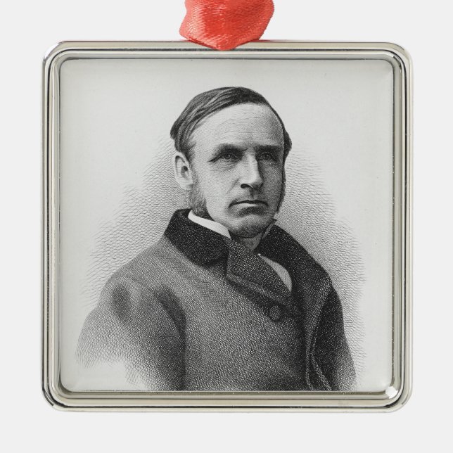 Right Honourable John Morley Metal Tree Decoration (Front)