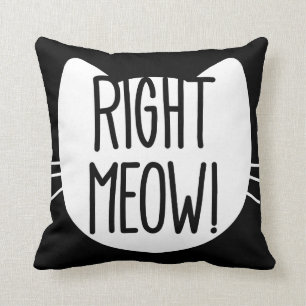 _right meow! cushion