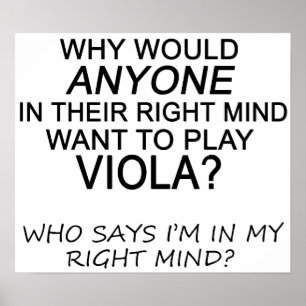 Right Mind Viola Poster