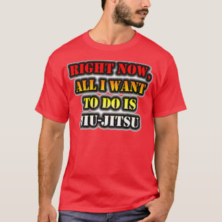 Right Now All I Want To Do Is JiuJitsu Triblend T-Shirt