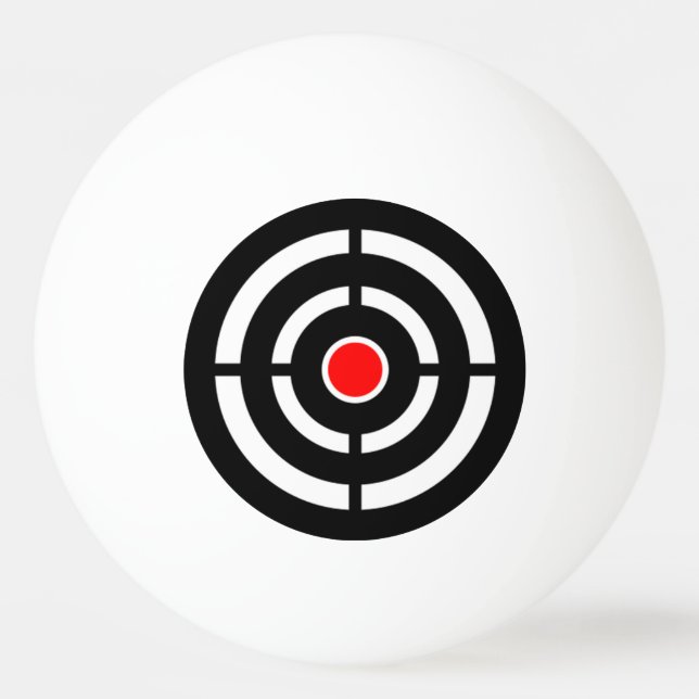 Right on Target One Star Ping Pong Ball (Front)