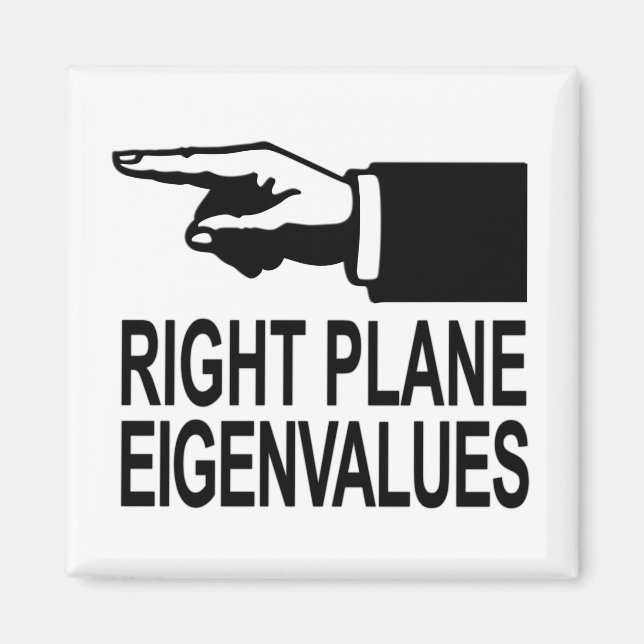 Right Plane Eigenvalues Magnet (Front)