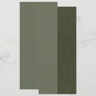 Right-Split Moss Green Save The Date – Customise