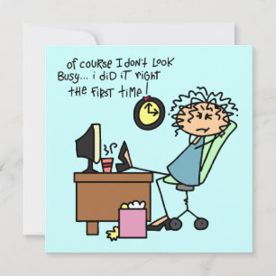 Right The First Time Humour