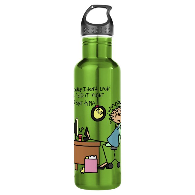 Right The First Time Humour 710 Ml Water Bottle (Front)