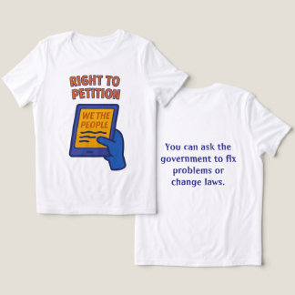 Right to Petition: We the People Speak Tri-Blend Shirt