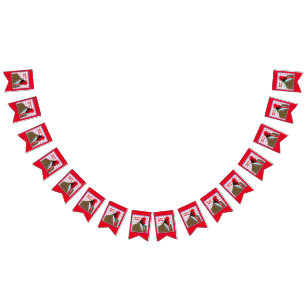 Right Wing Rooster Bunting