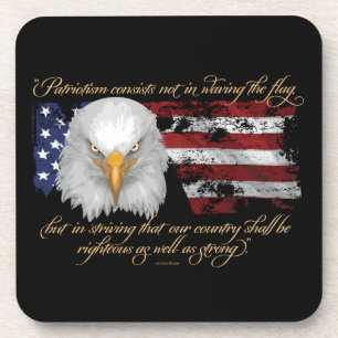 Righteous Patriotism Coaster